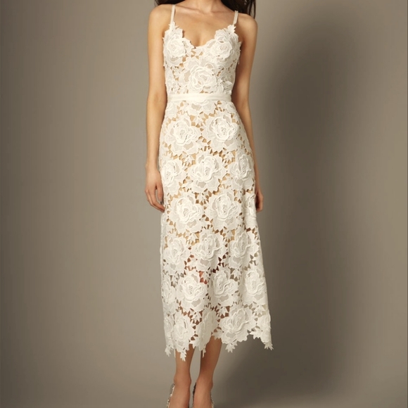 kim lace dress Kim Kardashian Crew Neck Lace Sheer Sleeve Mermaid Wedding Dress, White / Dress+Veil